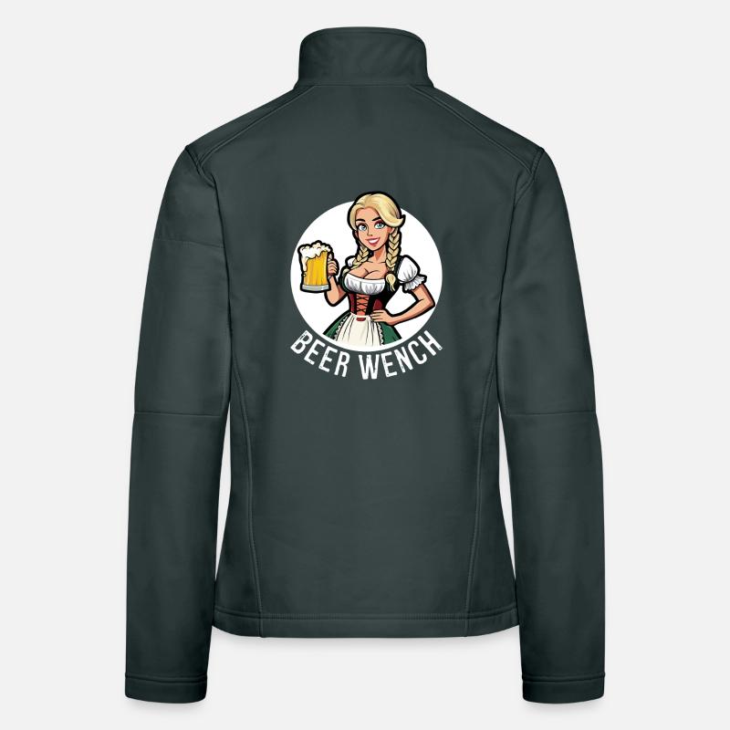 Bière Wench Veste en tissu softshell Femme