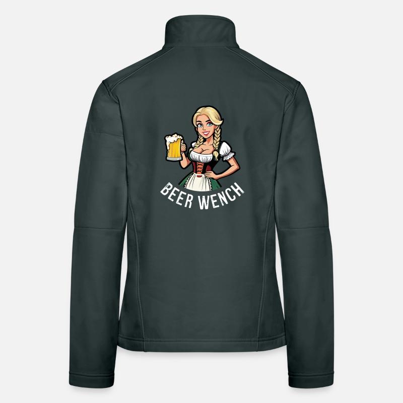 Bière Wench Veste en tissu softshell Femme