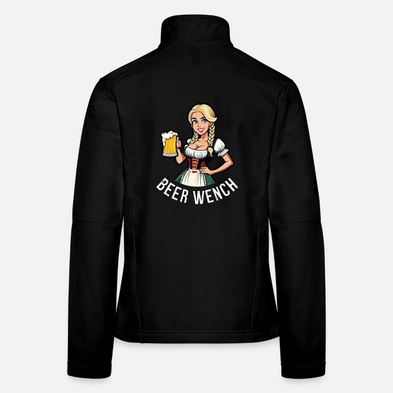 Bière Wench Veste en tissu softshell Femme