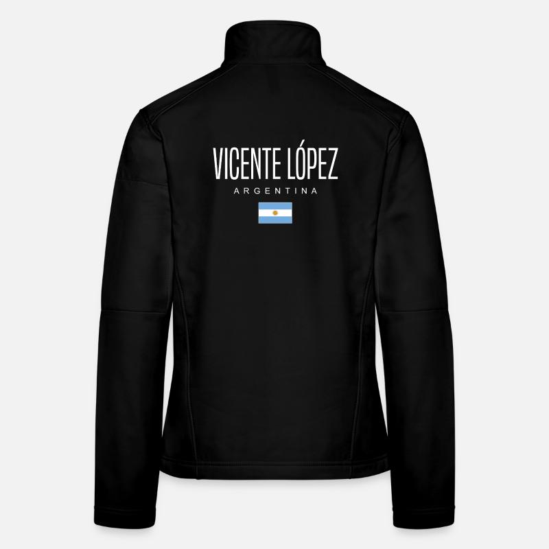 Vicente López Argentine Argentin Veste en tissu softshell Femme
