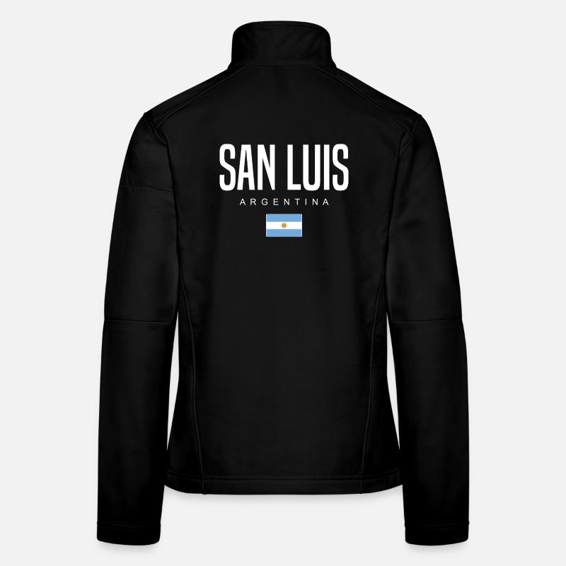 San Luis Argentinien Argentinier Frauen Softshelljacke