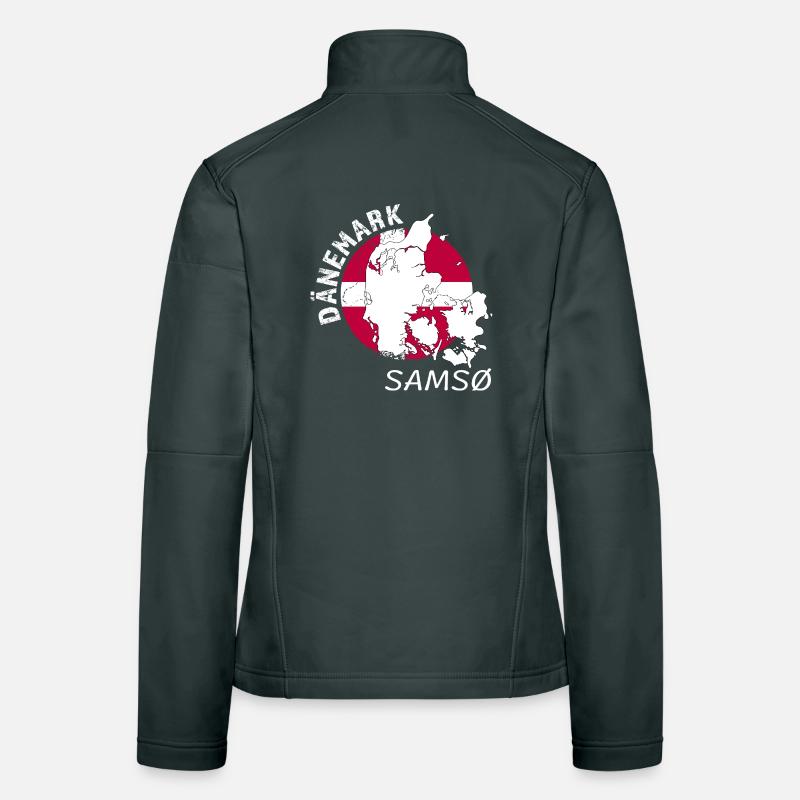 Samso Veste en tissu softshell Femme
