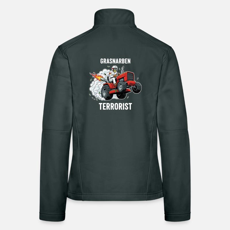 Terroriste de Grassward Veste en tissu softshell Femme