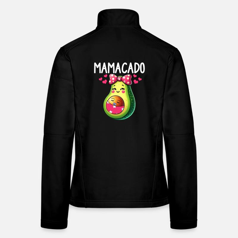 Mamacado Avocado Liebhaberin Muttertag Frauen Softshelljacke