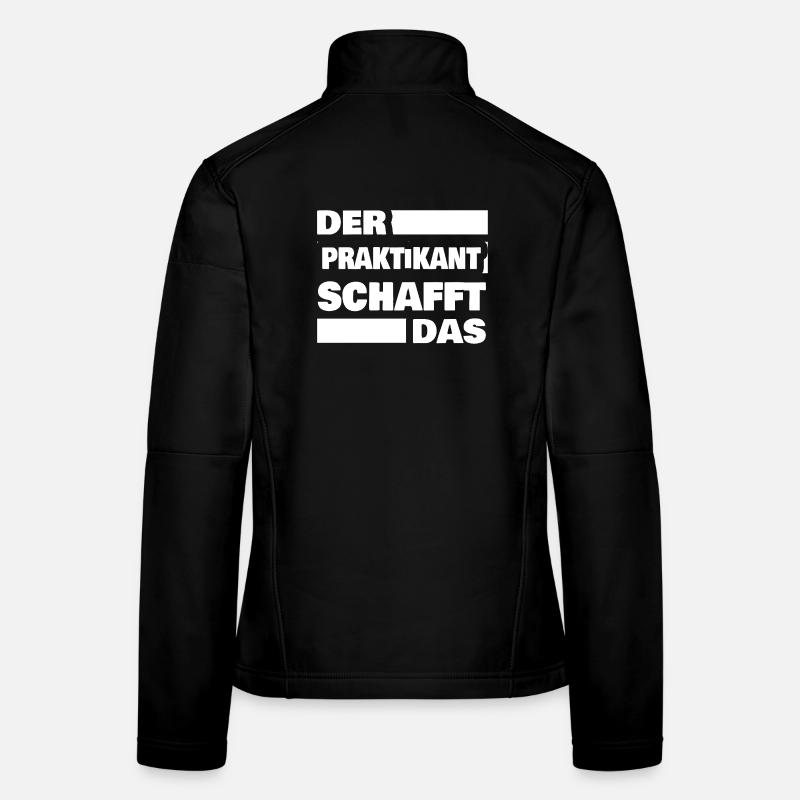 Praktikant als Arbeit Frauen Softshelljacke