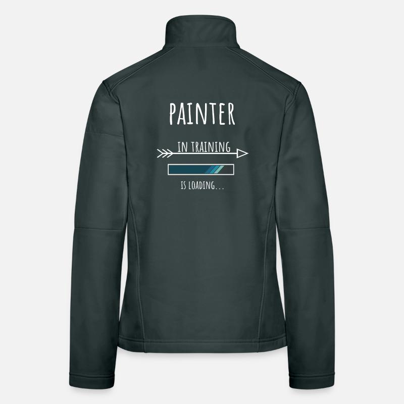 Painter Geschenk Beruf Ausbildung Maler Frauen Softshelljacke
