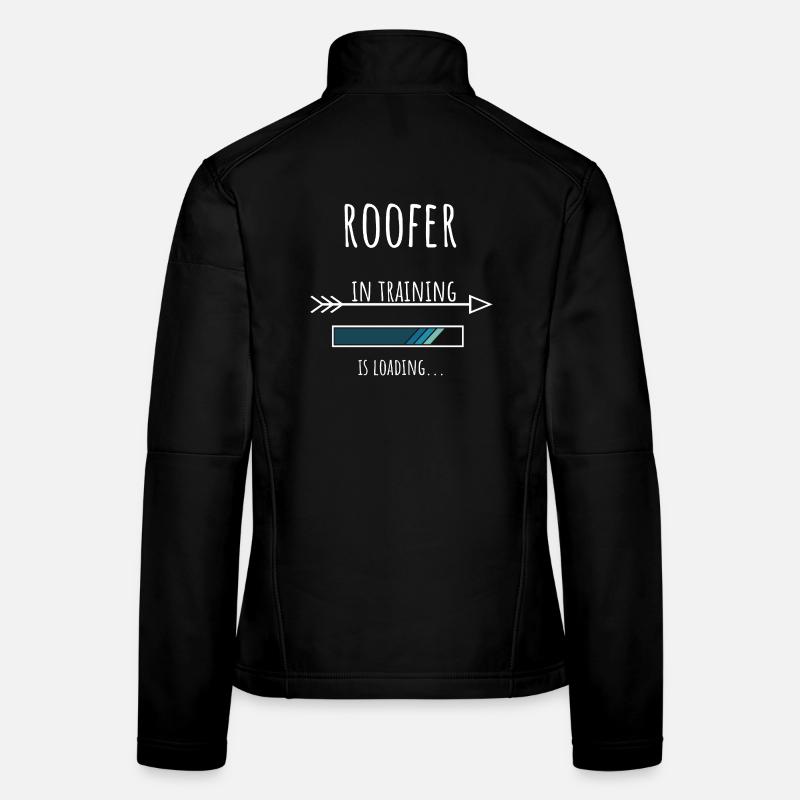 Couvreur Cadeau Profession Formation Couvreur Veste en tissu softshell Femme