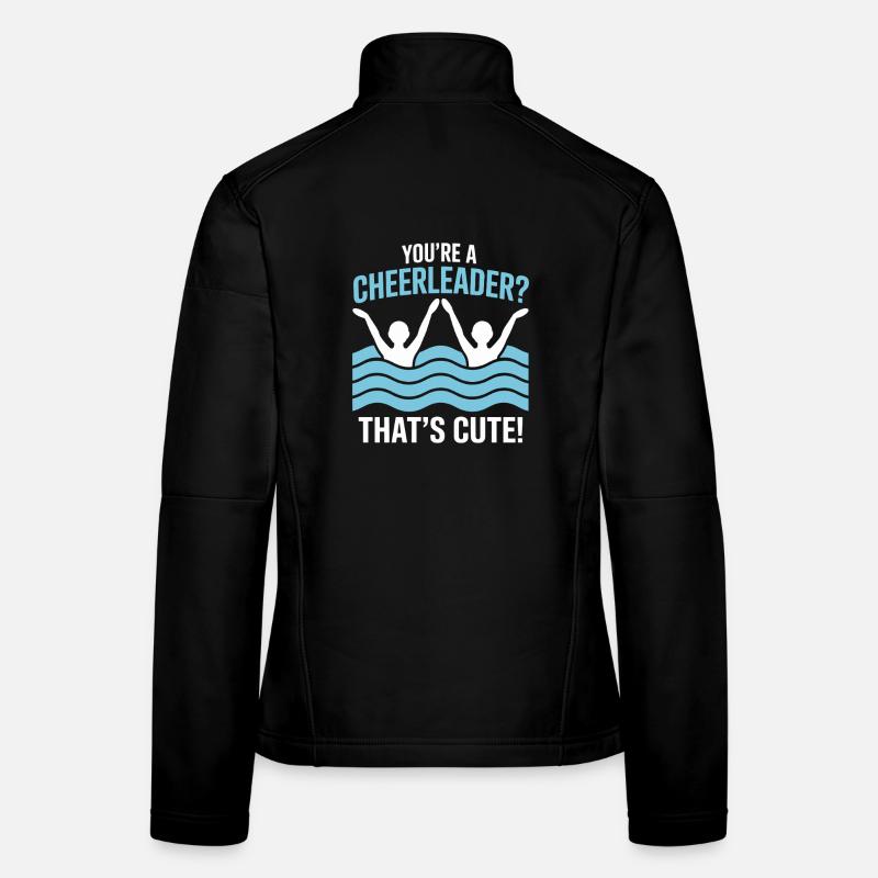 Synchronschwimmen Kunstschwimmen Wassersport Frauen Softshelljacke