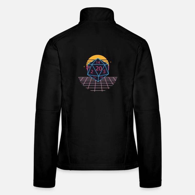 Neon 80 ́s Cube Women's Softshell Jacket