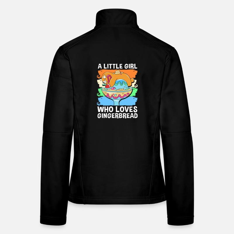 Gingerbread man Christmas gingerbread Women's Softshell Jacket