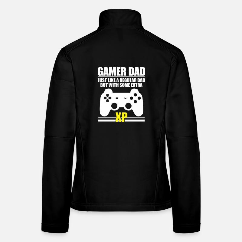 Gamer Dad Women's Softshell Jacket