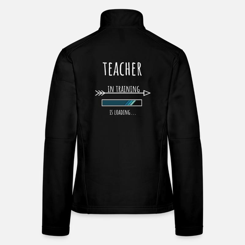 Teacher Gift Profession Training Teacher - Women's Softshell Jacket - black