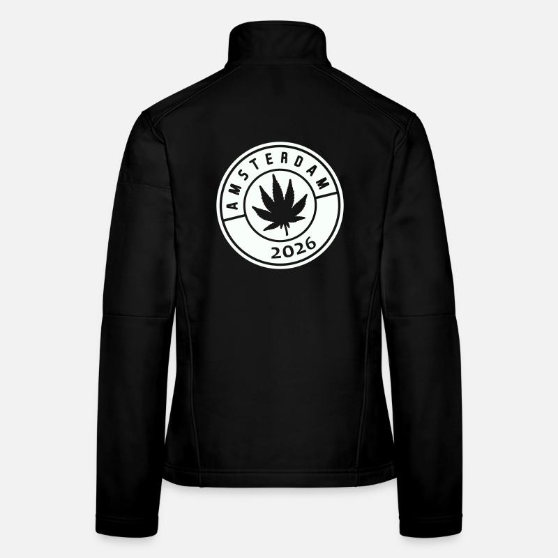 Amsterdam Weed 2026 Frauen Softshelljacke