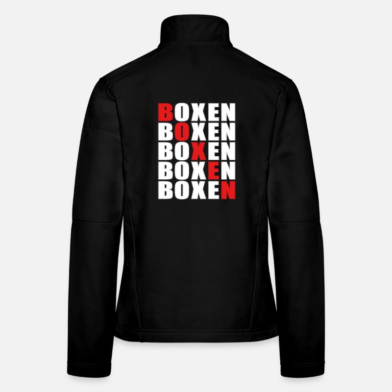 Boxen Sport Training Fighter Frauen Softshelljacke