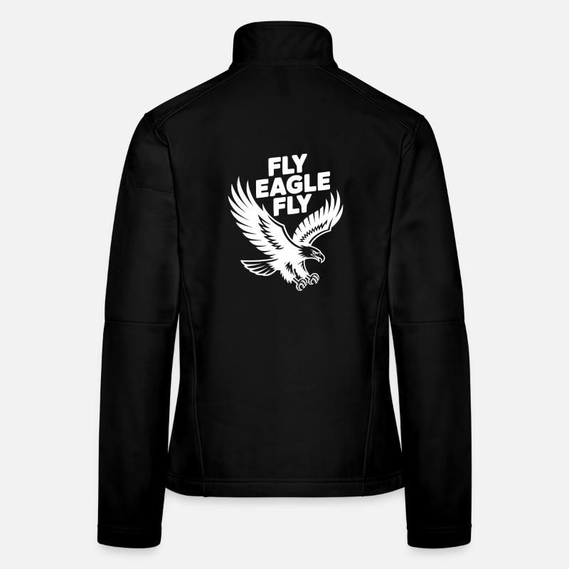 Fliege Adler Fliege Frauen Softshelljacke