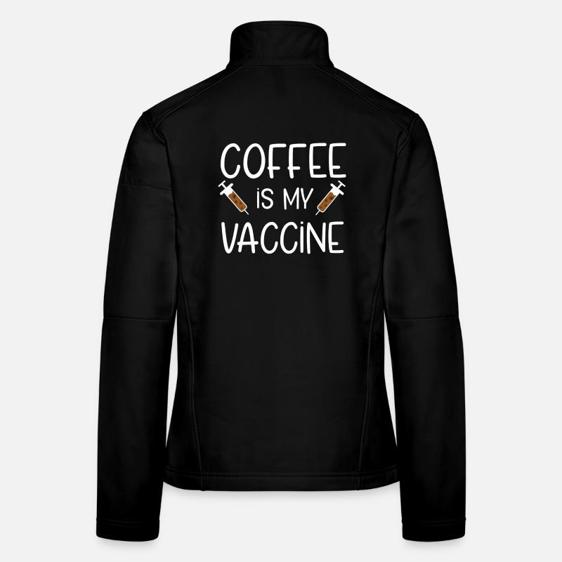 Vaccination au café Veste en tissu softshell Femme