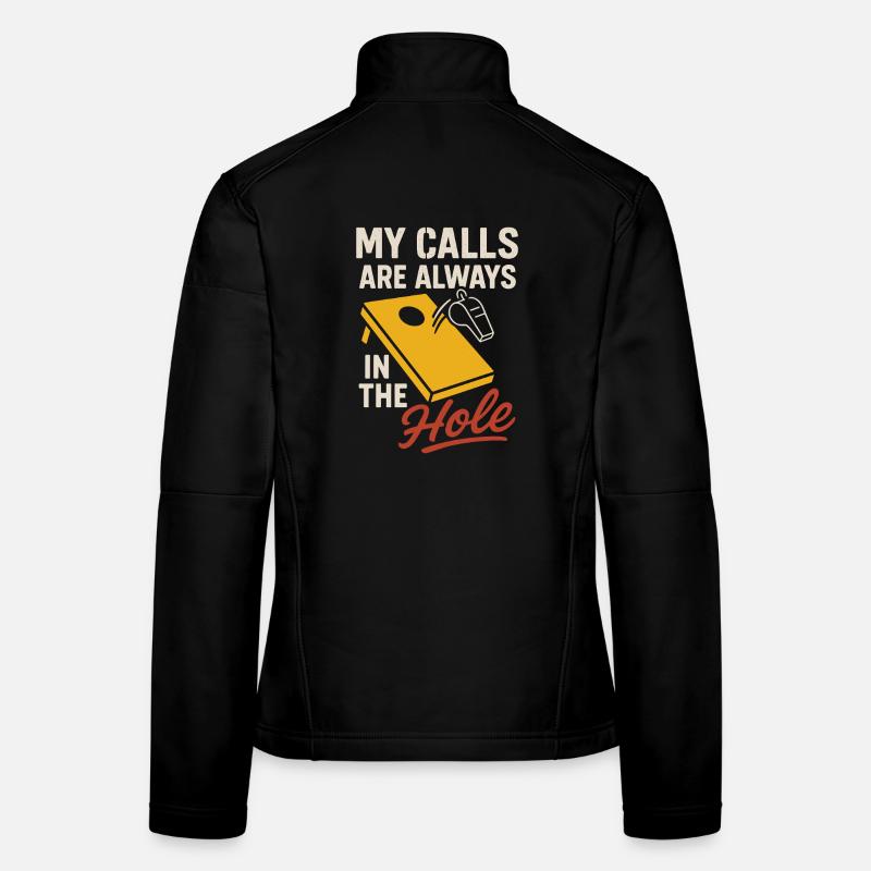 Cornhole Refere Official Referee Women's Softshell Jacket