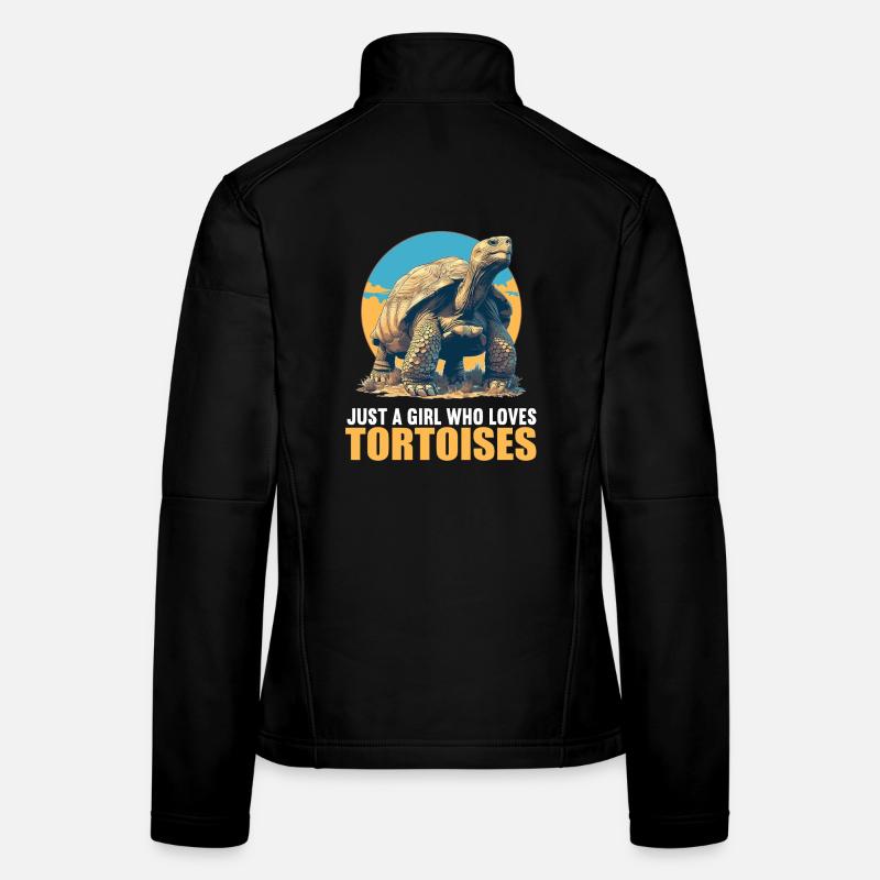 Tortues Tortue Veste en tissu softshell Femme