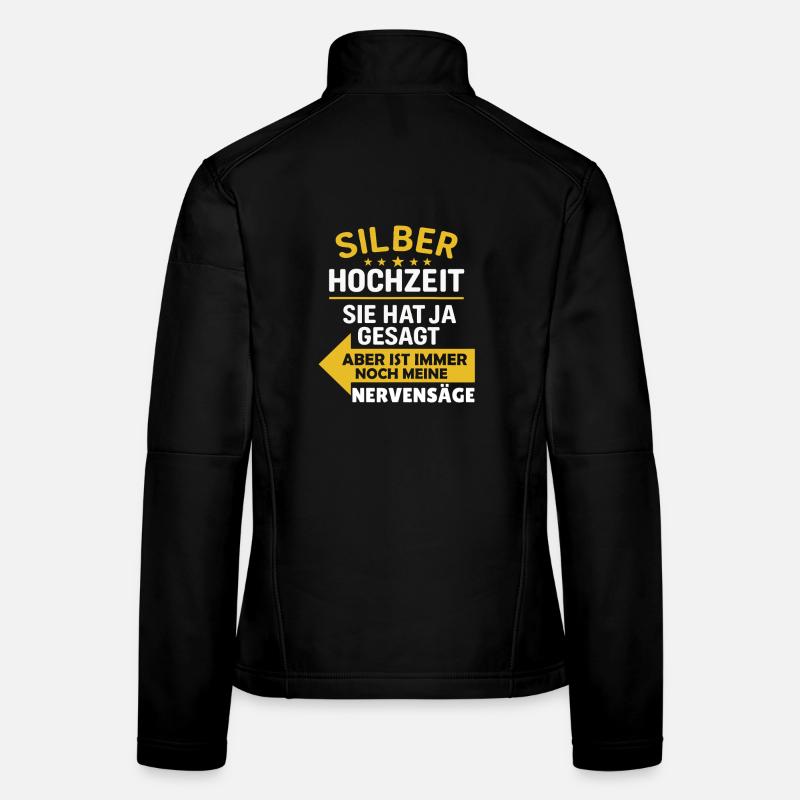 Sarkastisches Hochzeitsgeschenk Frauen Softshelljacke