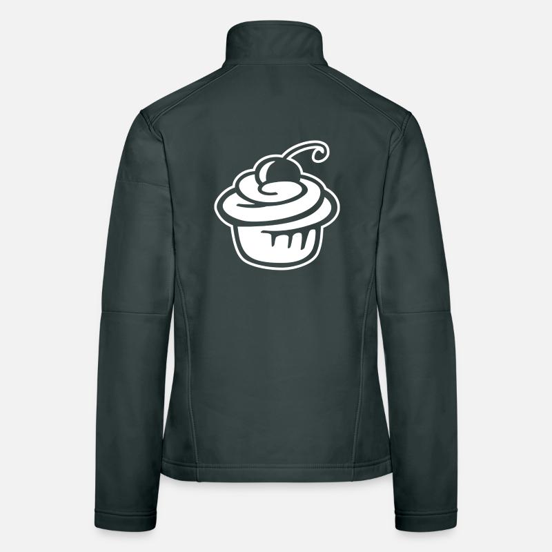 Cupcake Kirsche – Süßer Kuchen & Partyspaß Frauen Softshelljacke