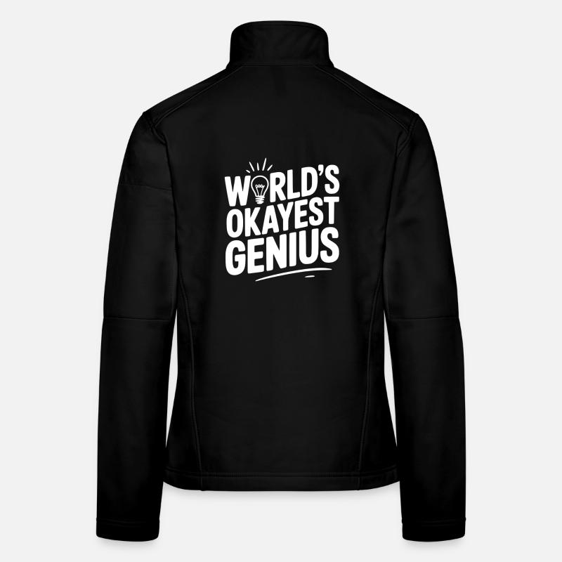Le génie le plus correct du monde Veste en tissu softshell Femme