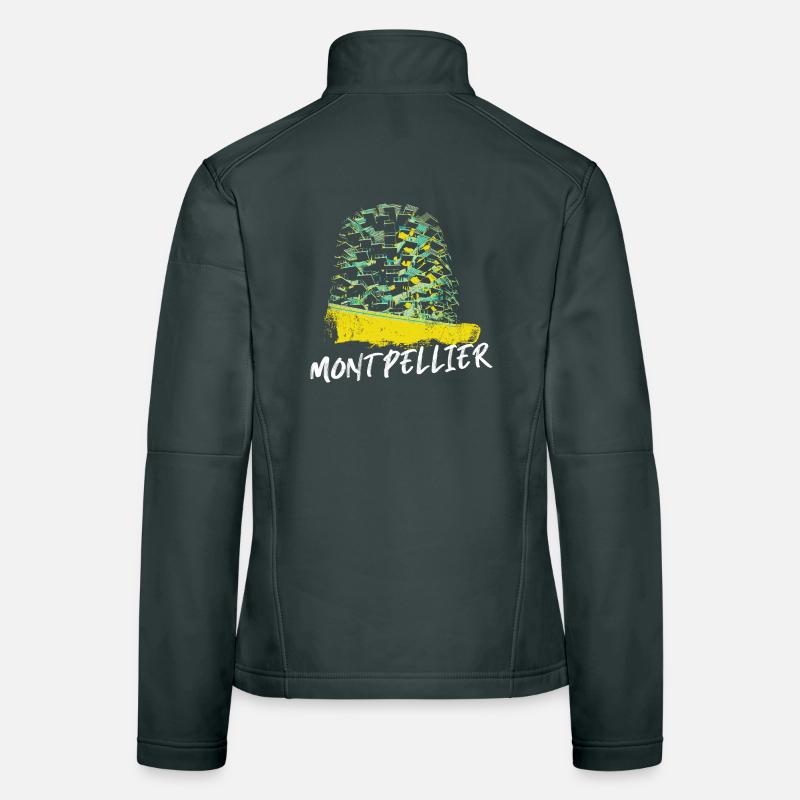 Montpellier Dynamic Colours in Architecture Women's Softshell Jacket