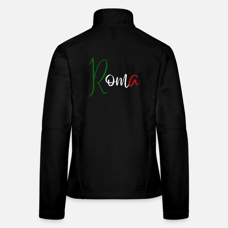 J’adore Rome, un design minimaliste élégant Veste en tissu softshell Femme