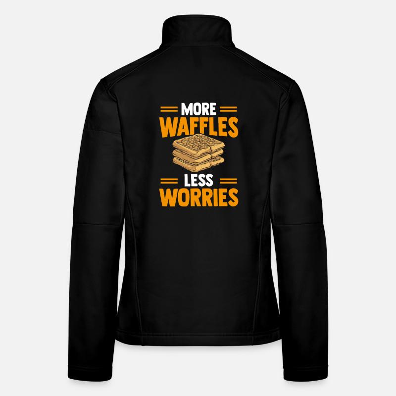 More waffles, less worries. Women's Softshell Jacket
