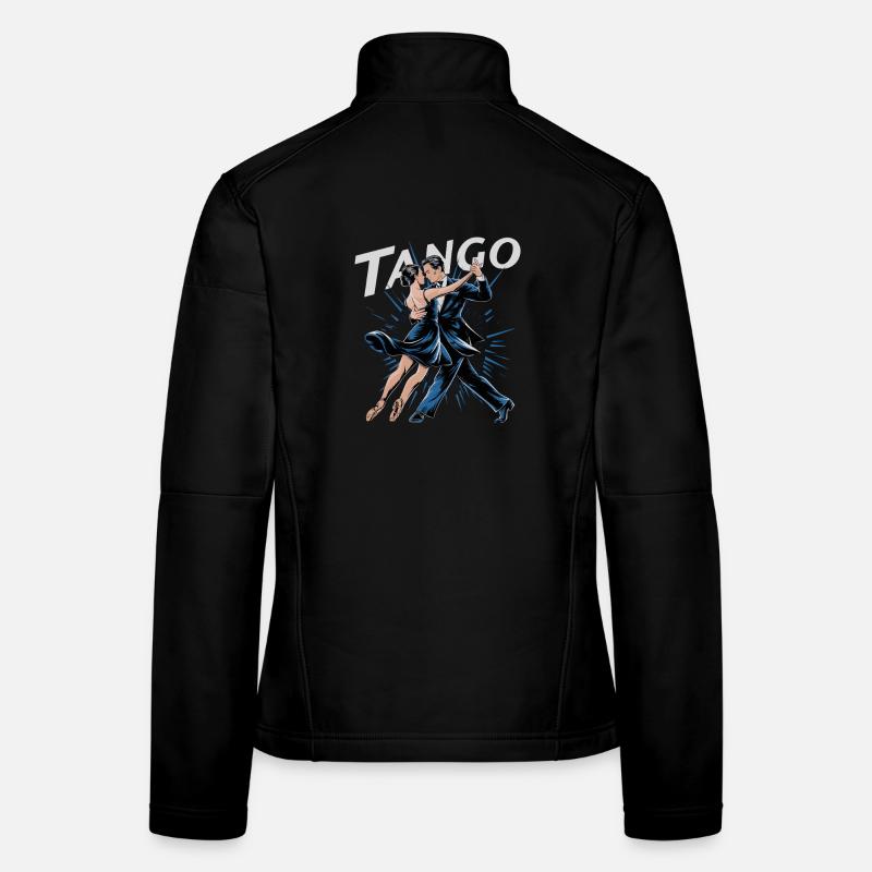 Tango Passion Couple Dance Argentine Tango - Women's Softshell Jacket - black