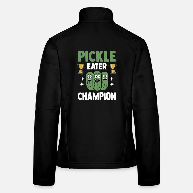 Cucumber Lover Pickles Champion Women's Softshell Jacket