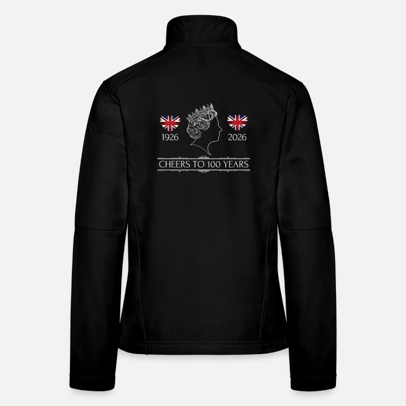 Queen's 100th birthday in 2026 Women's Softshell Jacket