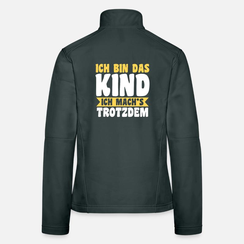 Mutter Team Mama Frauen Softshelljacke