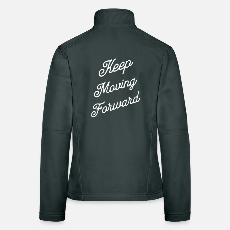 Erweitertes Always-Lettering-Skript Frauen Softshelljacke