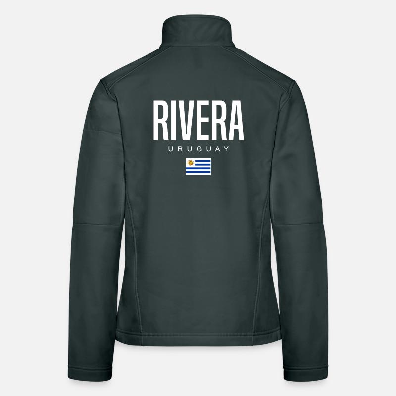 Rivera Uruguay Uruguayens Veste en tissu softshell Femme