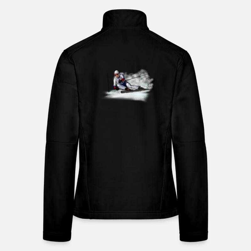 Départ Veste en tissu softshell Femme