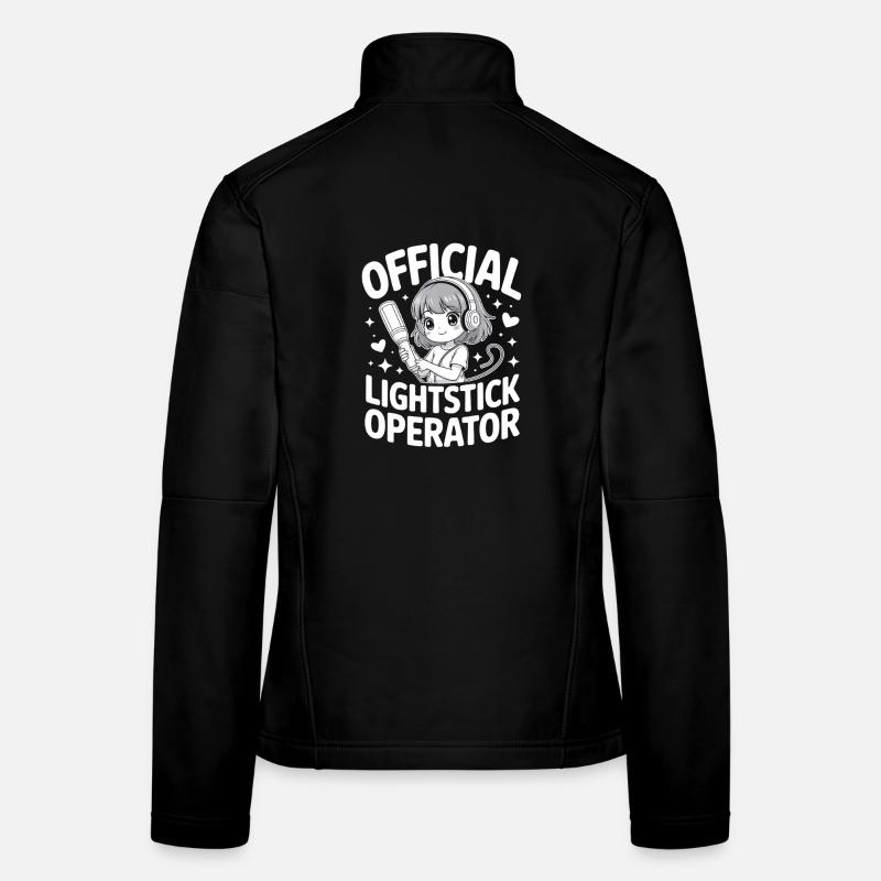 K-Pop Fan Lightstick Korea Women's Softshell Jacket