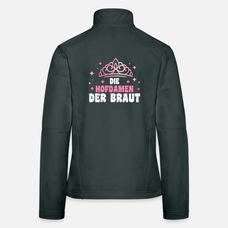 Bachelor Party Team Bride Hen Party Women's Softshell Jacket