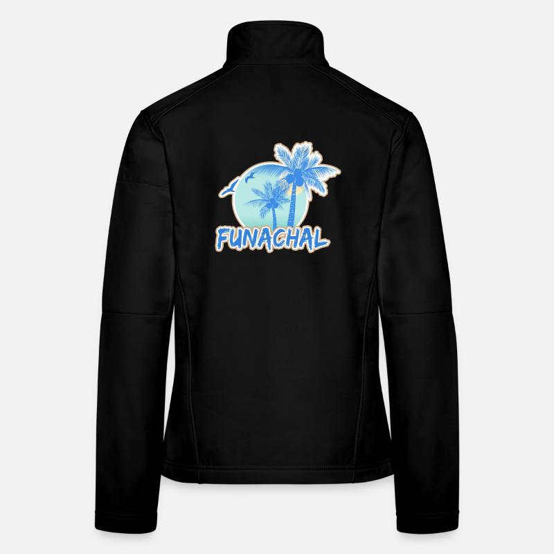 Urlaub Funachal Frauen Softshelljacke