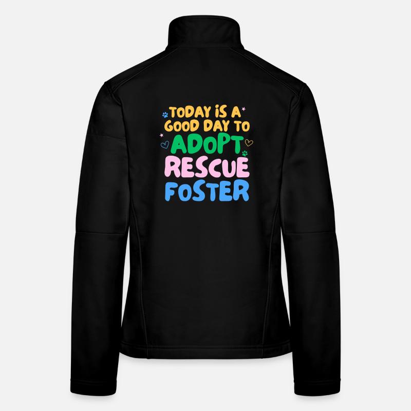 ADOPT DON'T SHOP Women's Softshell Jacket