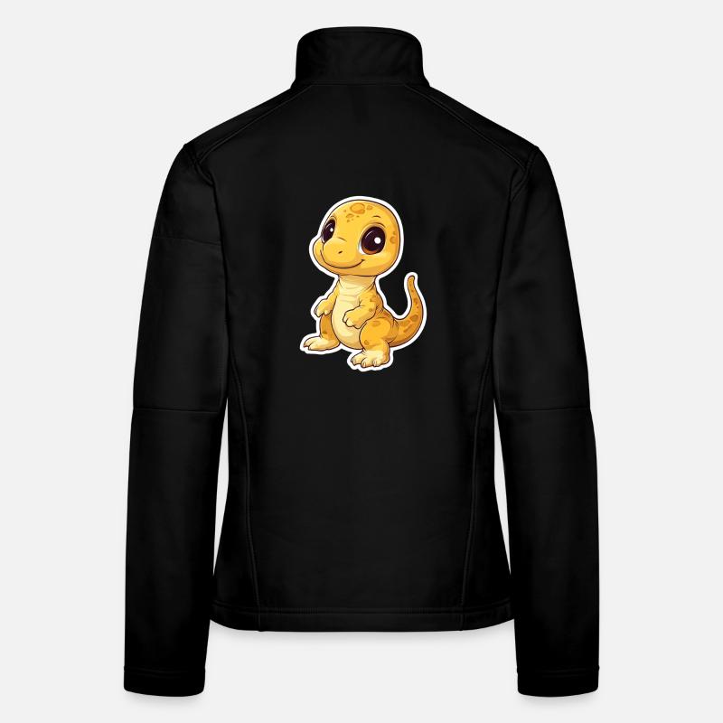 Dinosaure Veste en tissu softshell Femme