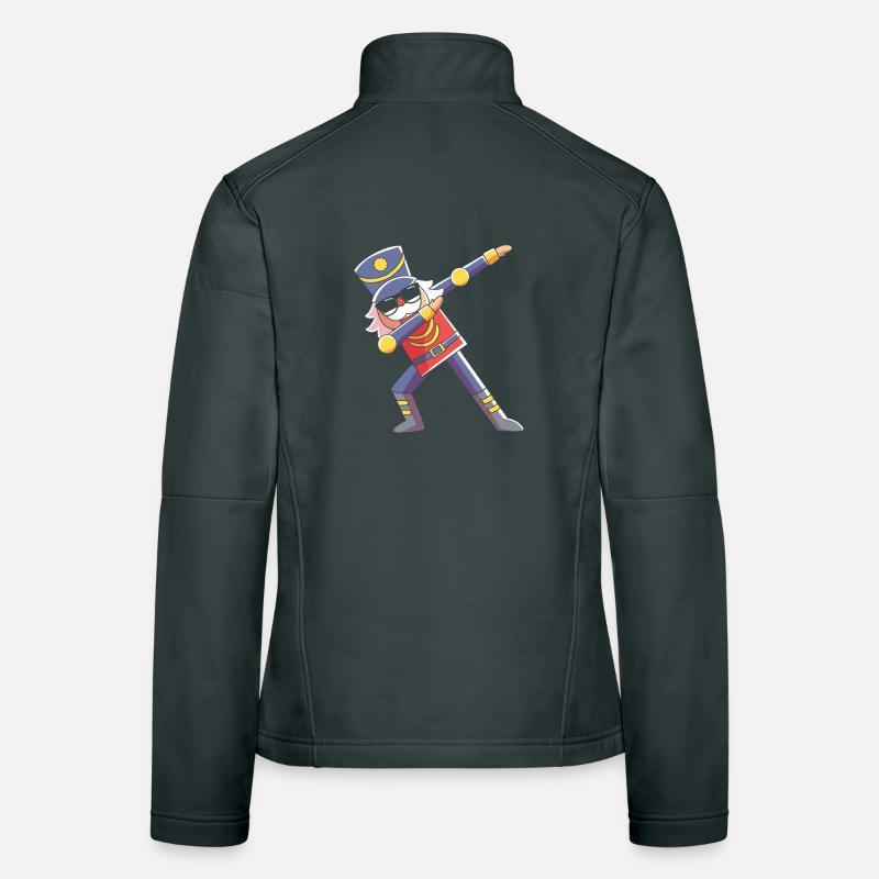 Nussknacker Weihnachten Frauen Softshelljacke
