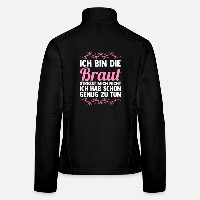 Bachelor Party Team Bride Hen Party Women's Softshell Jacket