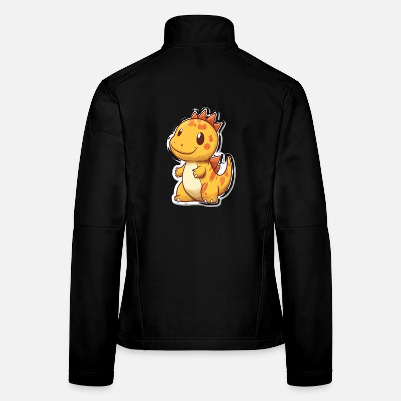 Dinosaure Veste en tissu softshell Femme