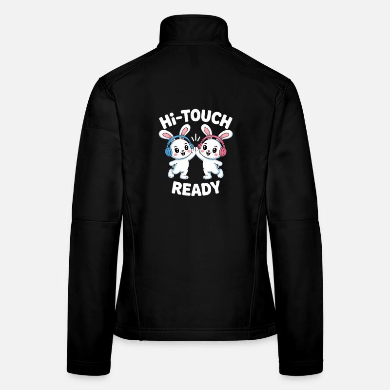 K-Pop Hi-Touch Lustig Korea Maknae Frauen Softshelljacke