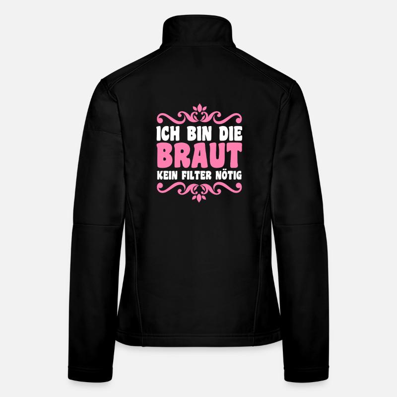Bachelor Party Team Bride Hen Party Women's Softshell Jacket