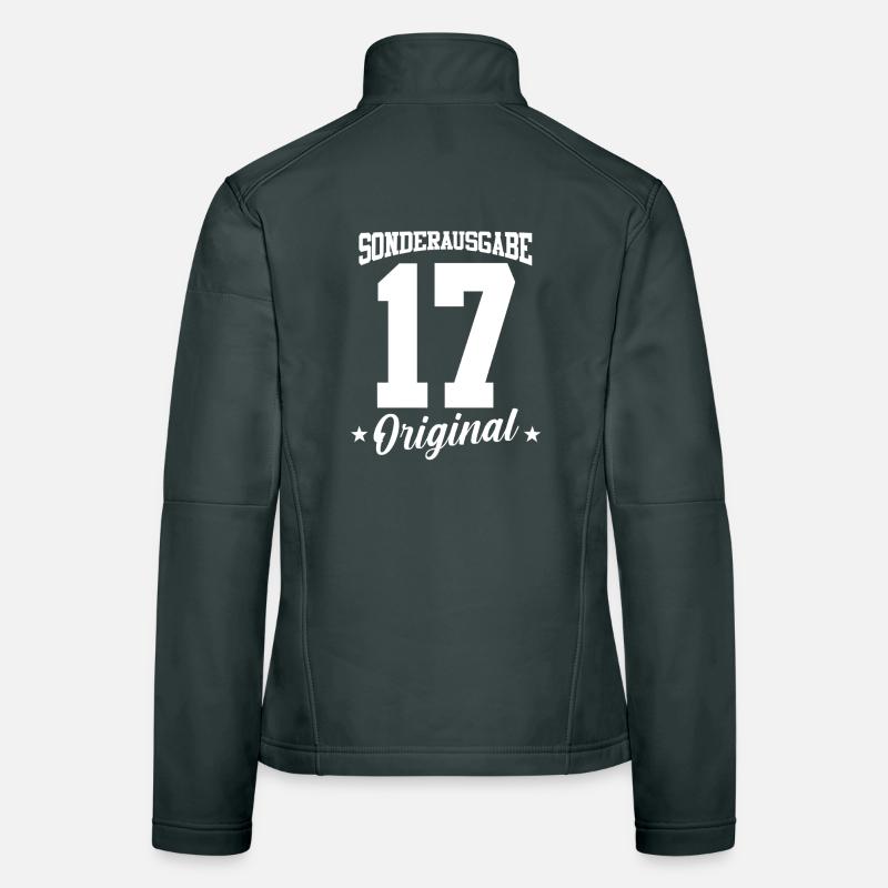 17 Geburtstag Frauen Softshelljacke