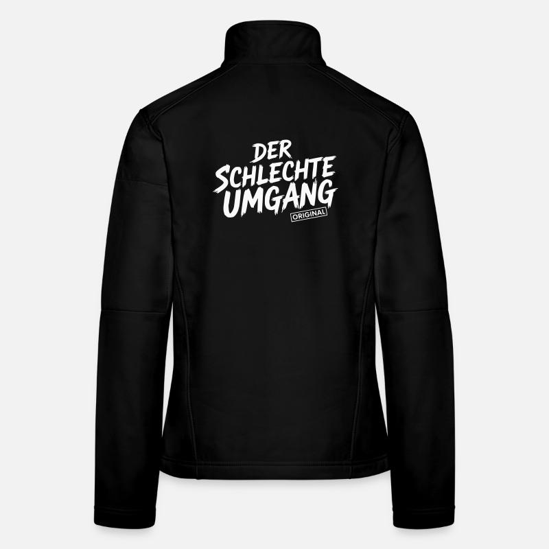 Der schlechte Umgang Original Frauen Softshelljacke
