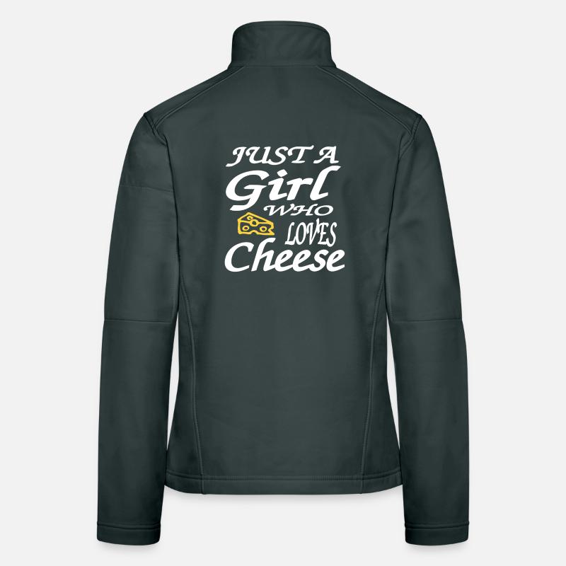 Käse Frauen Softshelljacke