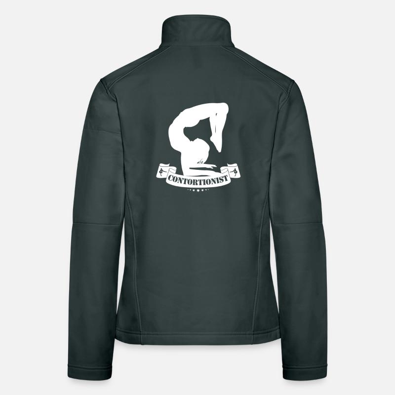 Quote for a contortionist Women's Softshell Jacket
