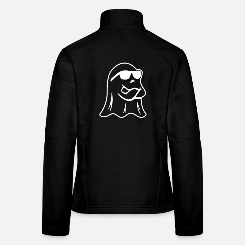 Cooles Gespenst mit Sonnenbrille – Halloween Frauen Softshelljacke